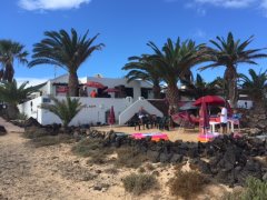 Fiesta de playa en Charco del Palo