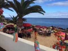 Fiesta de playa en Charco del Palo