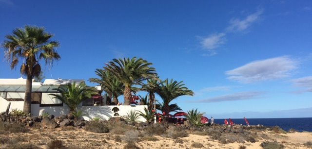 Beach party à Charco del Palo