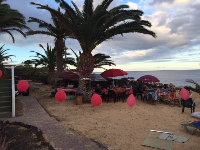 Beach Party in Charco del Palo