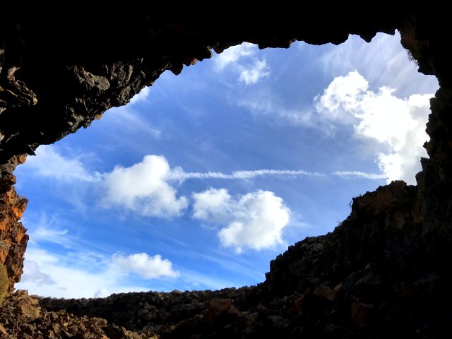 Volcanic caves