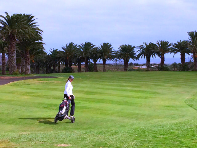 Golfing on Lanzarote