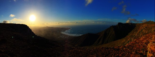 The Sundowner over Famara