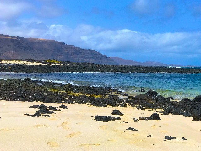 Mein Lieblings Strand bei Órzola