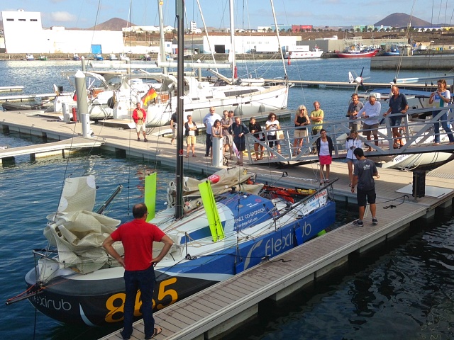 Mini Transat in Lanzarote first leg