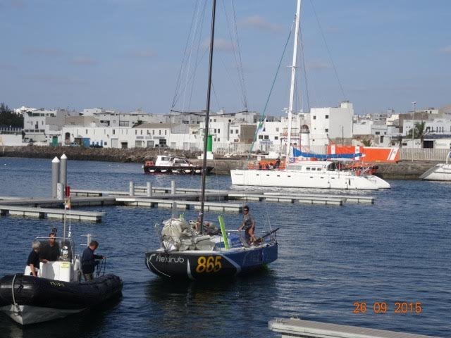 Mini Transat en Lanzarote primera etapa