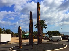 The Telamon shipwreck off Lanzarote